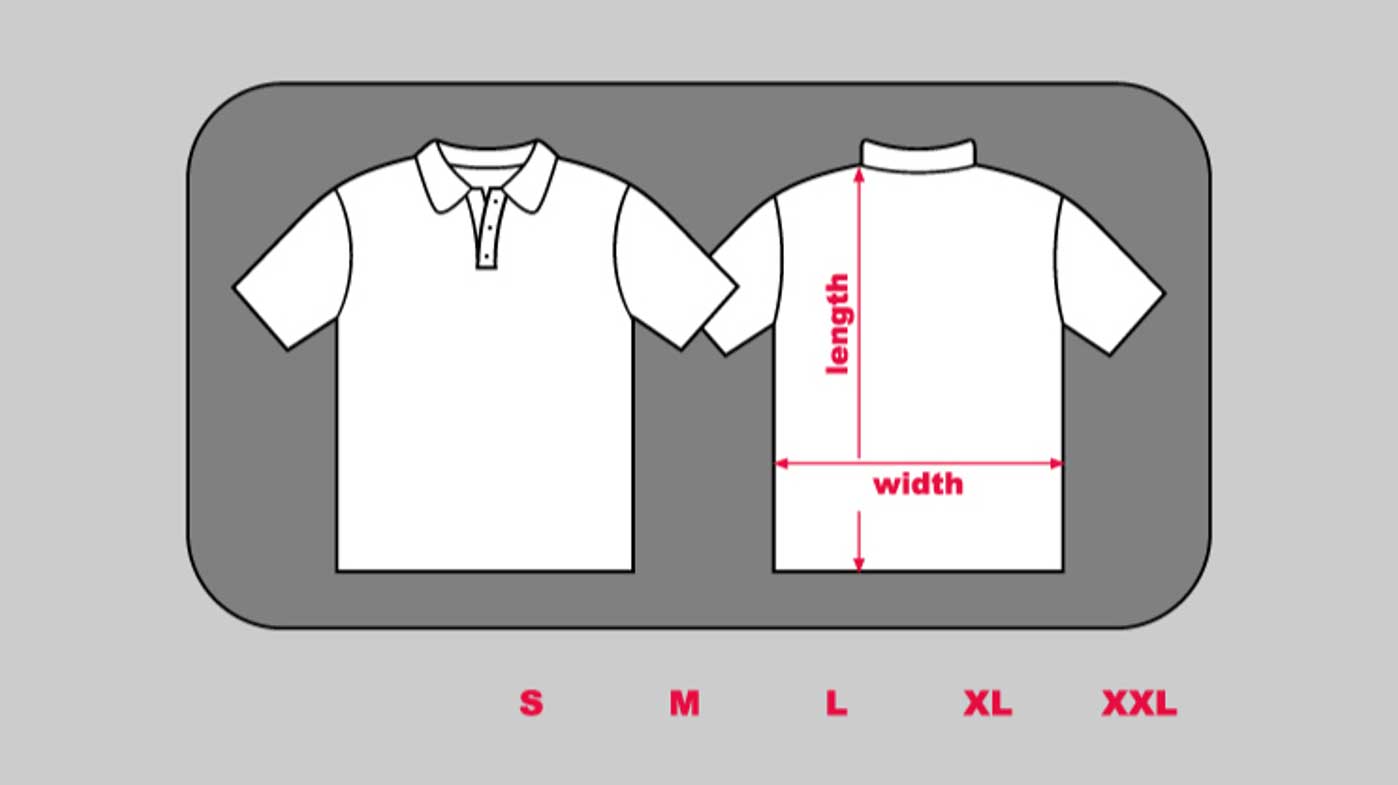 オリジナルポロシャツのサイズの選び方とデザイン、料金の関係