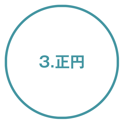 3.正円 直径80mm