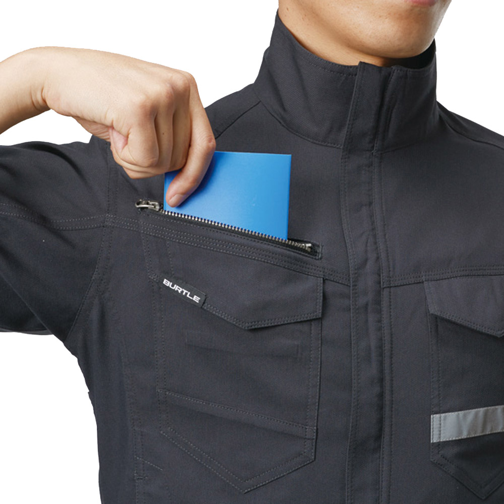 半袖ジャケット ユニセックス 作業着 の通販 オリジナル オーダーウェアのカメオカ