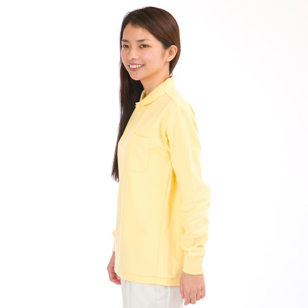 T C長袖ポロシャツ ポケット付 の商品 オリジナルウェア通販のカメオカ