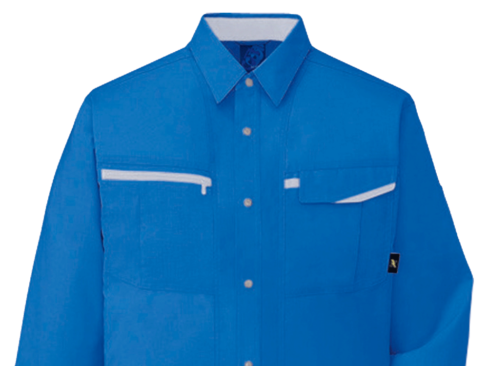 エコ５バリュー長袖シャツ 作業着 の商品 オリジナルウェア通販のカメオカ