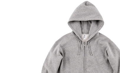 10 0オンス ドライ裏フリースジップパーカーの通販 オリジナル オーダーウェアのカメオカ