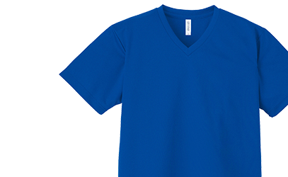 ドライvネックtシャツ の商品 オリジナルウェア通販のカメオカ